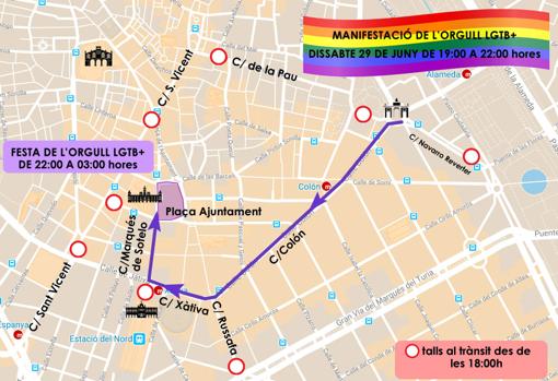 Programa de fiestas del Orgullo Gay Valencia 2019