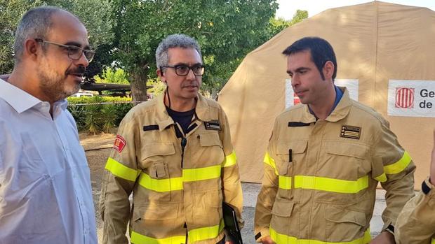 Miquel Buch rectifica y agradece el apoyo del Ejército y de los bomberos de toda España