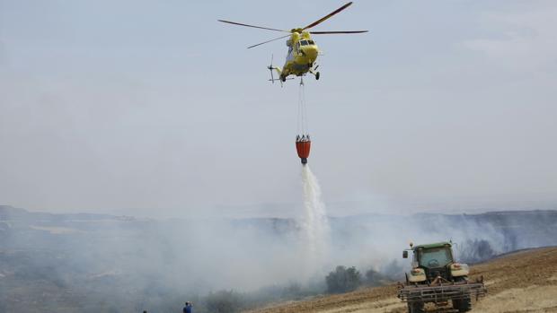 Aragón ha sufrido más de 60 incendios forestales en solo cinco días