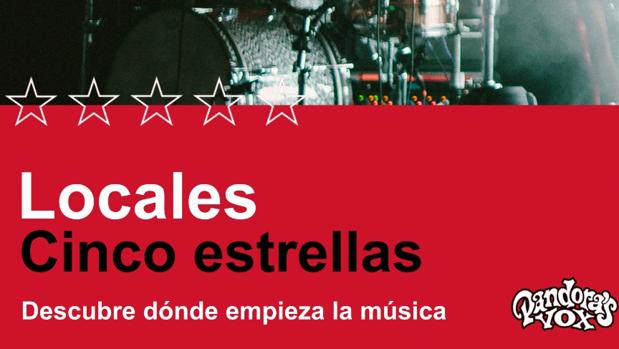 Locales Cinco Estrellas: vive la música desde dentro