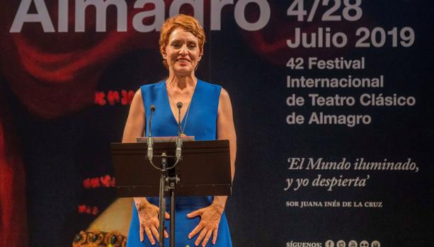 Adriana Ozores reivindica la magia del teatro en la inauguración del Teatro Clásico de Almagro