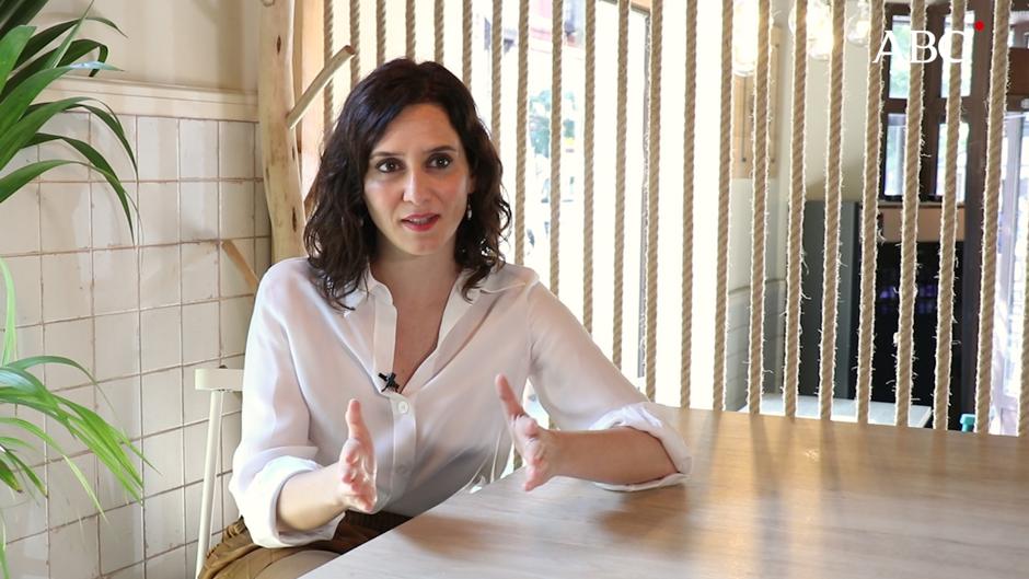 ABC entrevista a Isabel Díaz Ayuso en plenas negociaciones para la investidura en Madrid