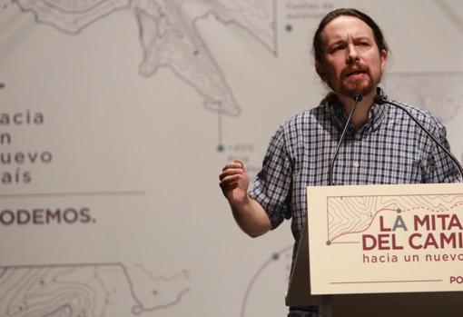 Pablo Iglesias, secretario general de Podemos