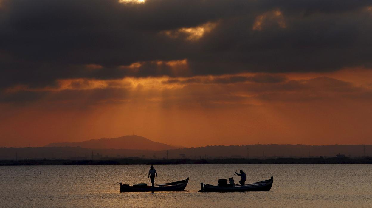 Imagen de archivo del lago de La Albufera de Valencia