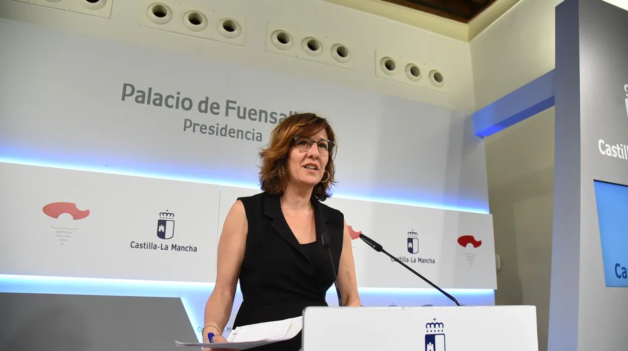 Blanca Fernández, portavoz del Gobierno