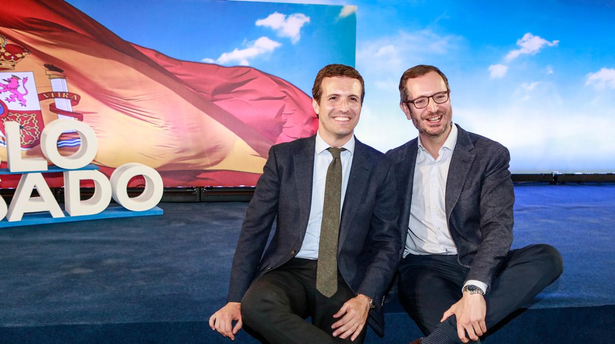 Pablo Casado y Javier Maroto