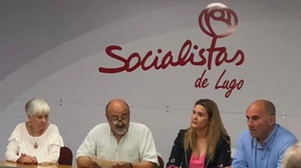 Anuncio del resultado de las primarias a la secretaría general del PSOE en la provincia de Lugo