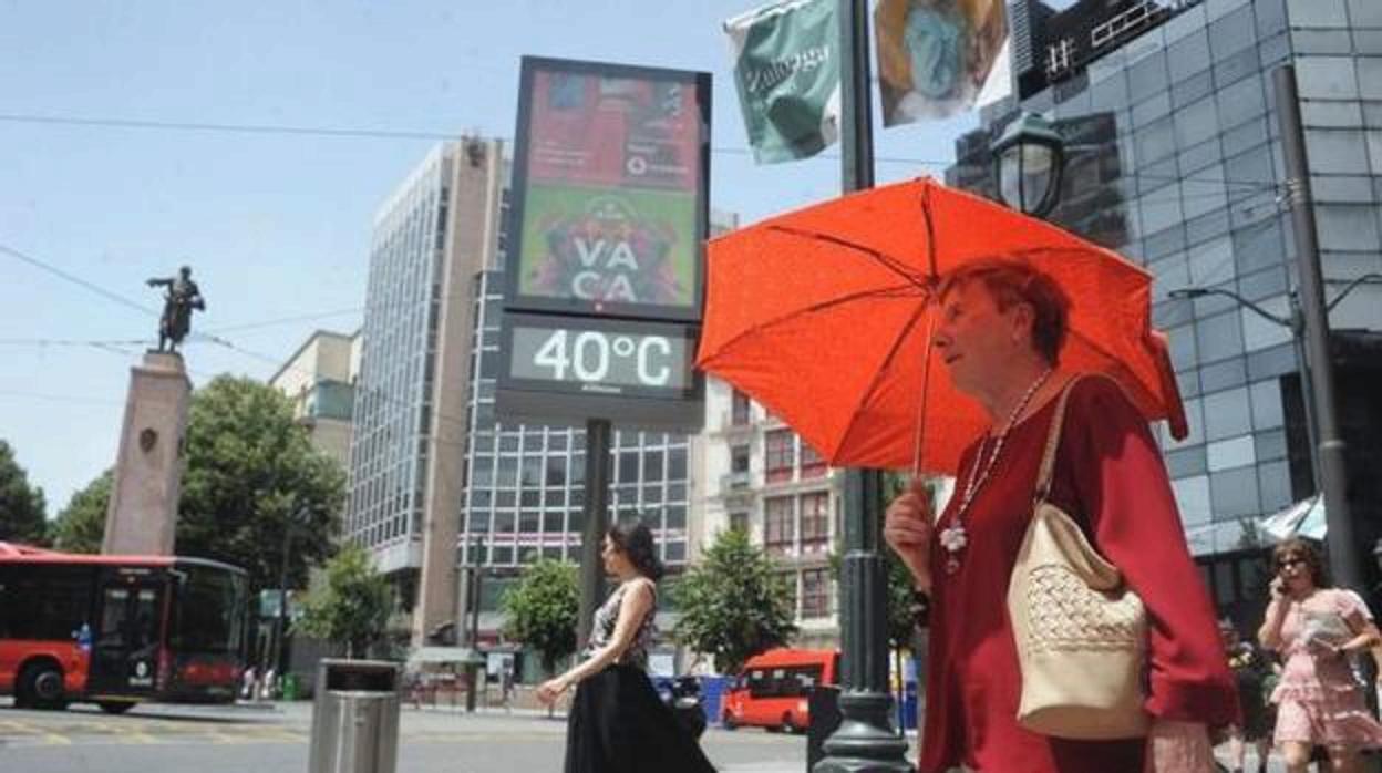 El País Vasco se enfrenta este martes a una nueva ola de calor que disparará el mercurio hasta los 40º