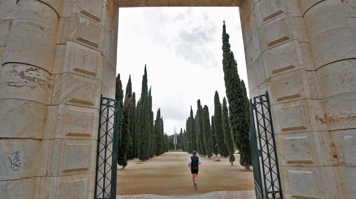 Imagen de archivo de los Jardines de Viveros de Valencia