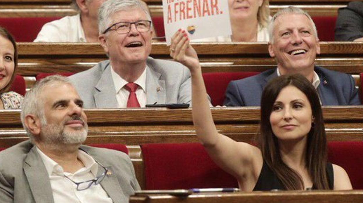 La diputada de Ciudadanos en Cataluña, Lorena Roldán