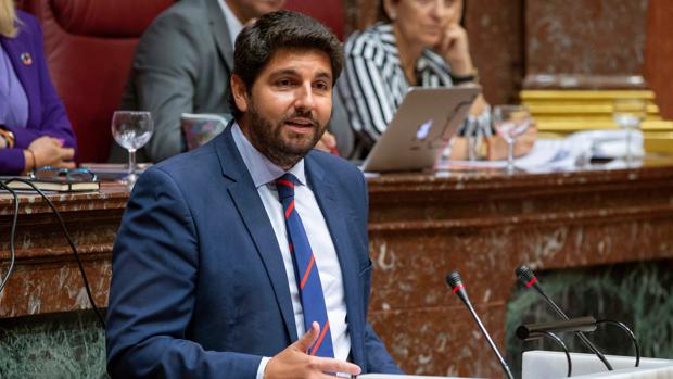 El popular López Miras, presidente de la Región de Murcia con el apoyo de Cs y Vox