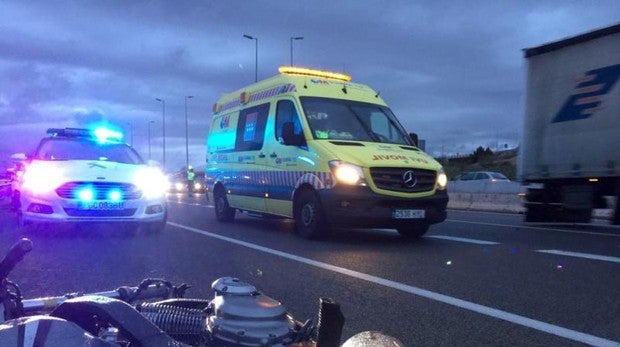 Mueren tres motoristas en un viernes negro en las carreteras de Madrid