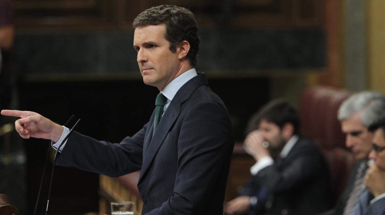 Pablo Casado, presidente del PP