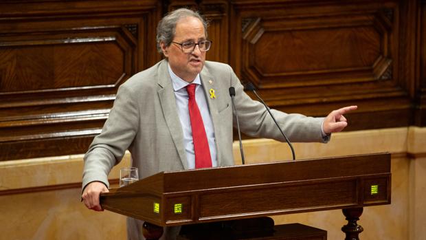 Quim Torra asegura que no pagará las multas de un «órgano represor» como  la Junta Electoral Central