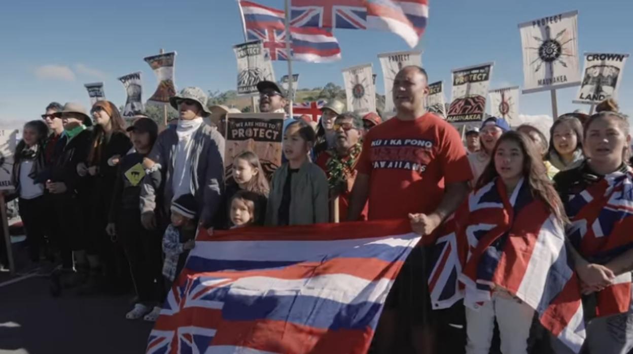 Vídeo: el canto en Hawai contra el TMT que iría en Canarias