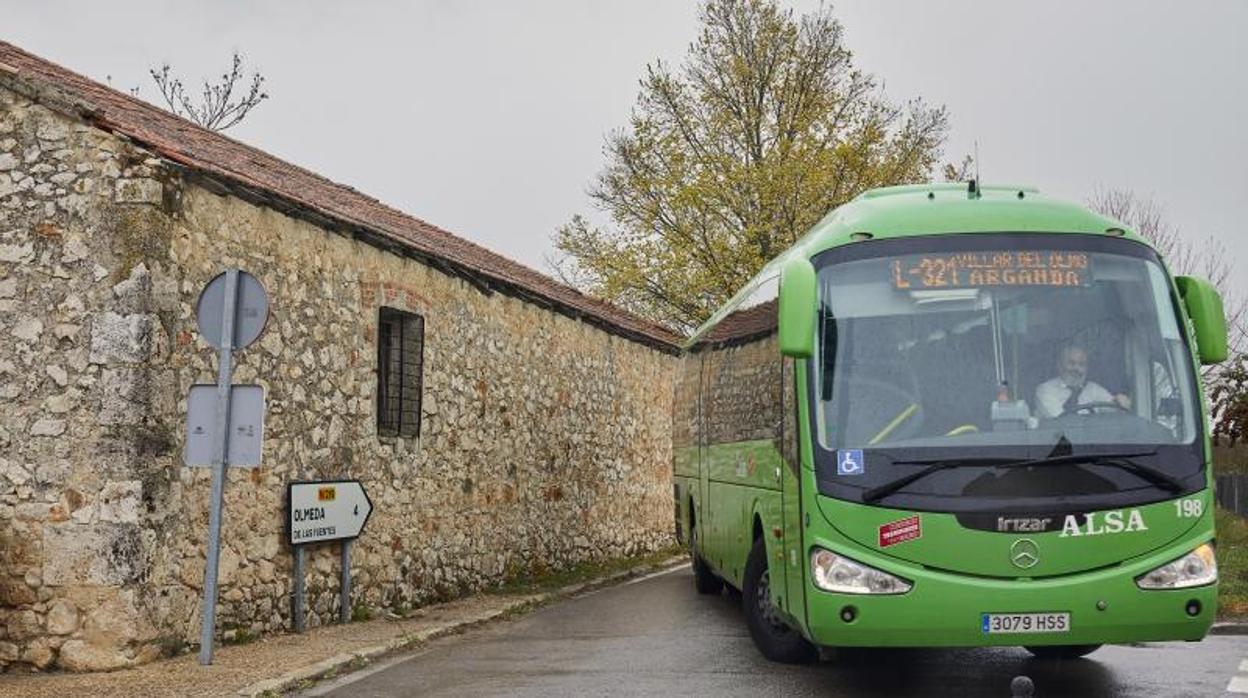 Autobús interurbano de la Comunidad de Madrid