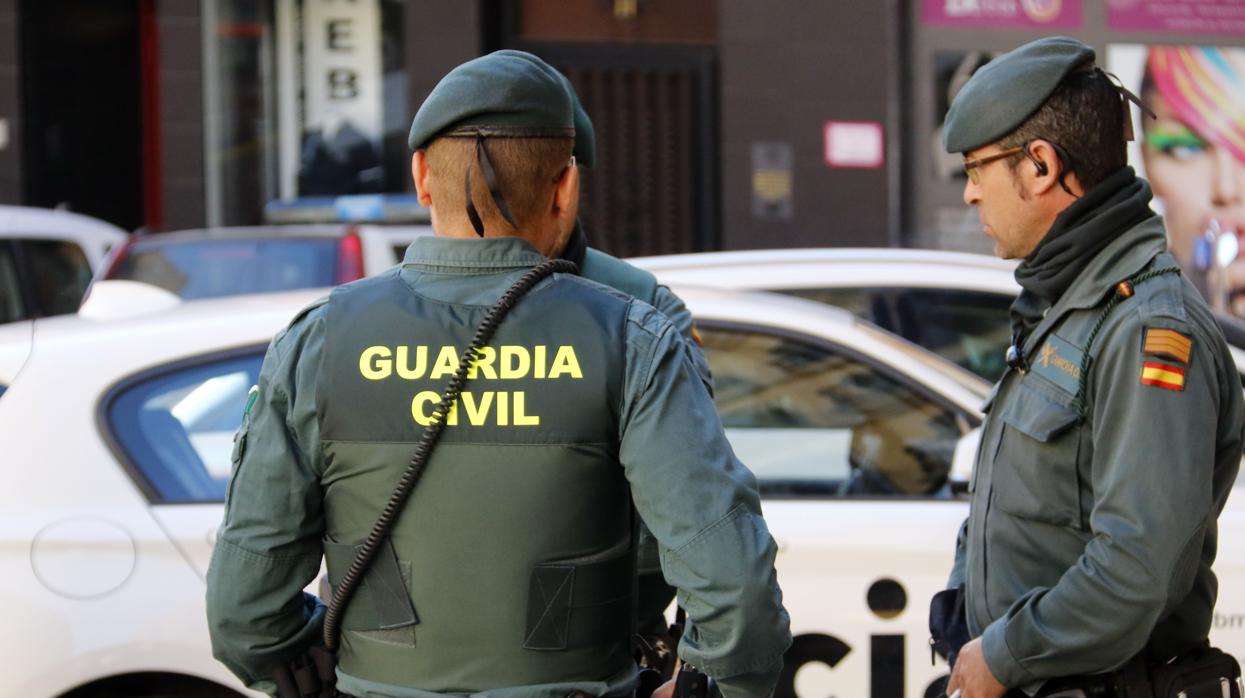 Manada Benidorm: agentes de la Guardia Civil, en una imagen de archivo