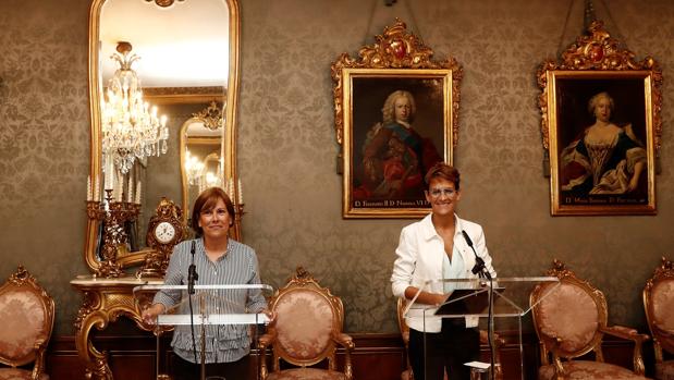 María Chivite sitúa su gobierno de coalición en la «centralidad política»