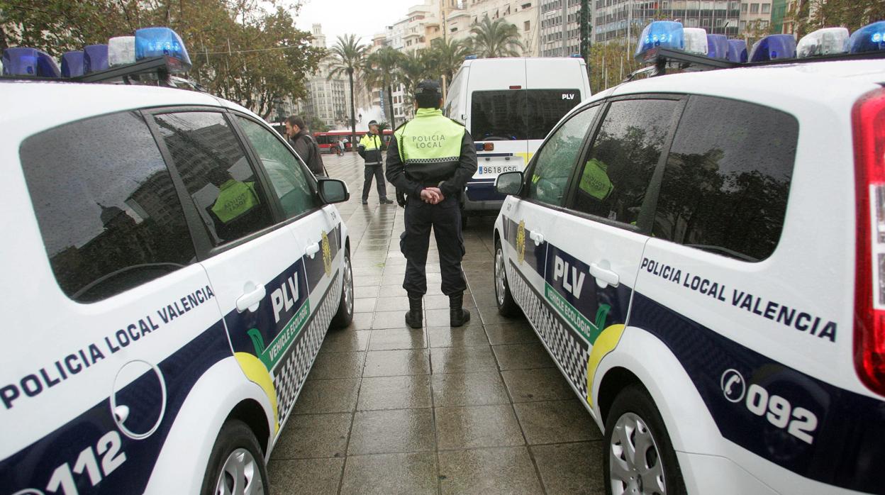 Imagen de archivo de la Policía Local de Valencia