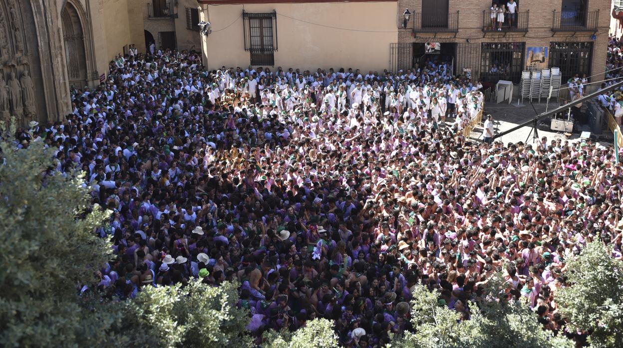Huesca vive estos días sus multitudinarias fiestas de San Lorenzo