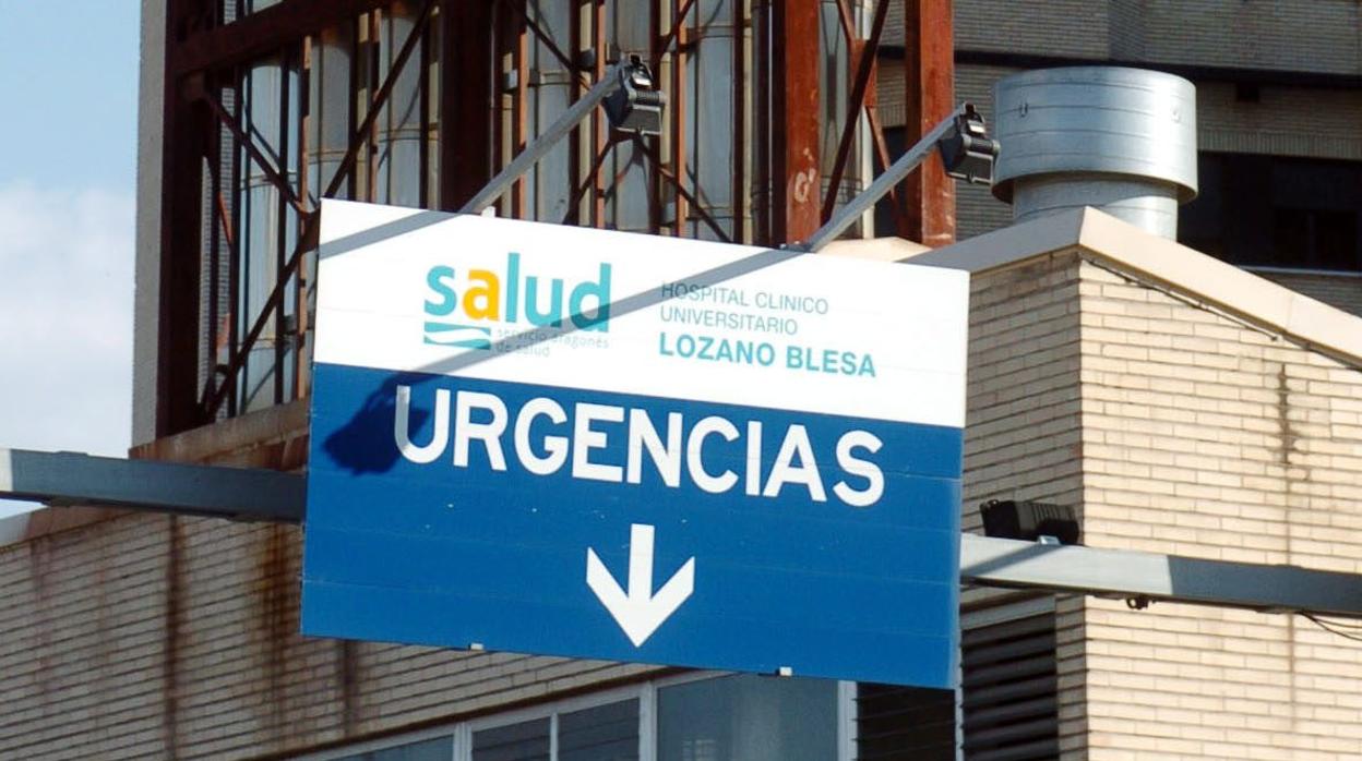 El herido quedó ingresado en el Hospital Clínico de Zaragoza