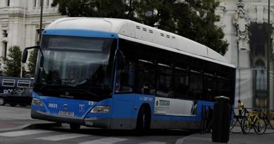 Un autobús de la EMT, en una imagen de archivo