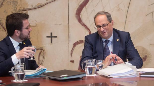 Quim Torra pide medidas legales contra el informe de «España Global» sobre el «procés»