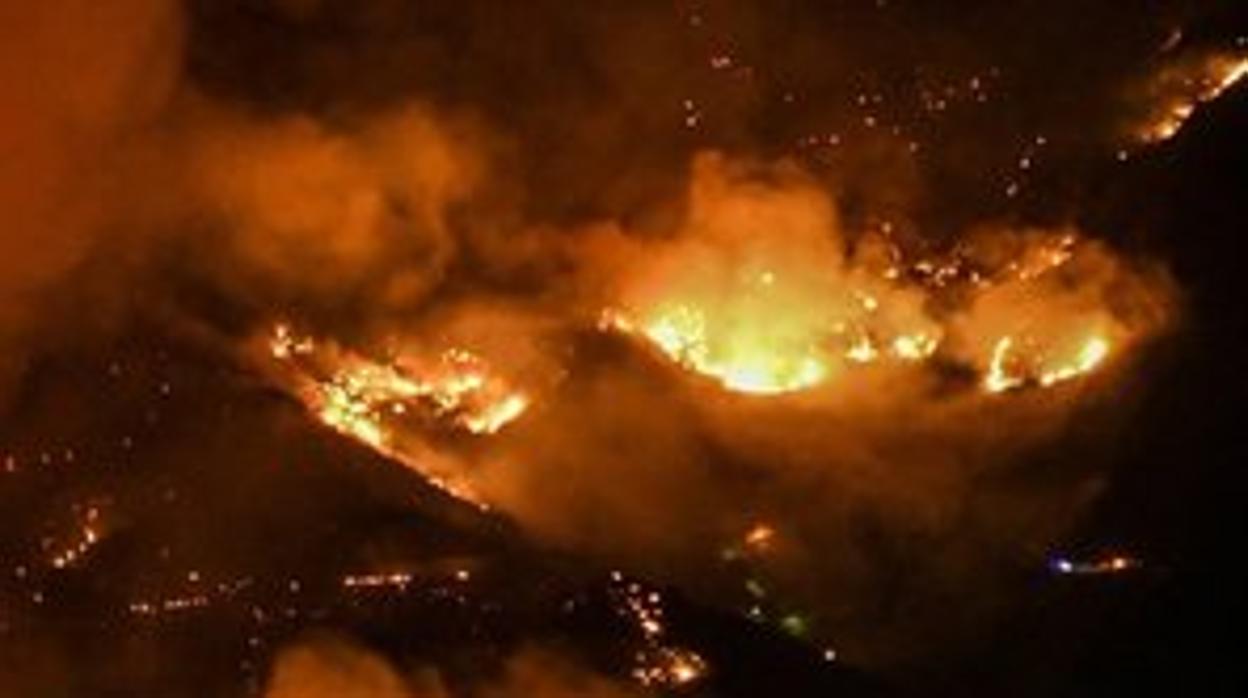 Incendio Gran Canaria