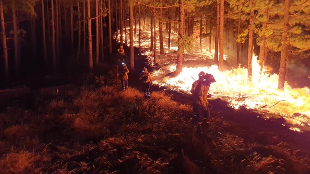 En directo: el incendio de Gran Canaria en Cope