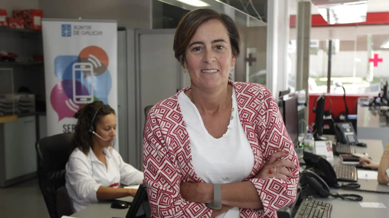 Loreto Somoza, coordinadora del área de Mayores y Discapacidad de Cruz Roja Galicia