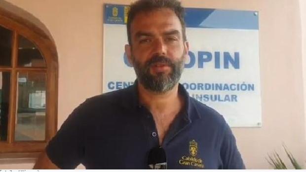 Vídeo: mensaje de Federico Grillo por el incendio en Gran Canaria