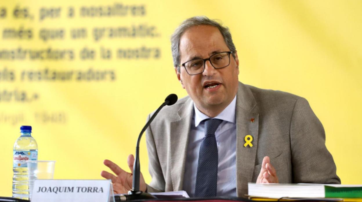 Quim Torra, presidente de la Generalalitat