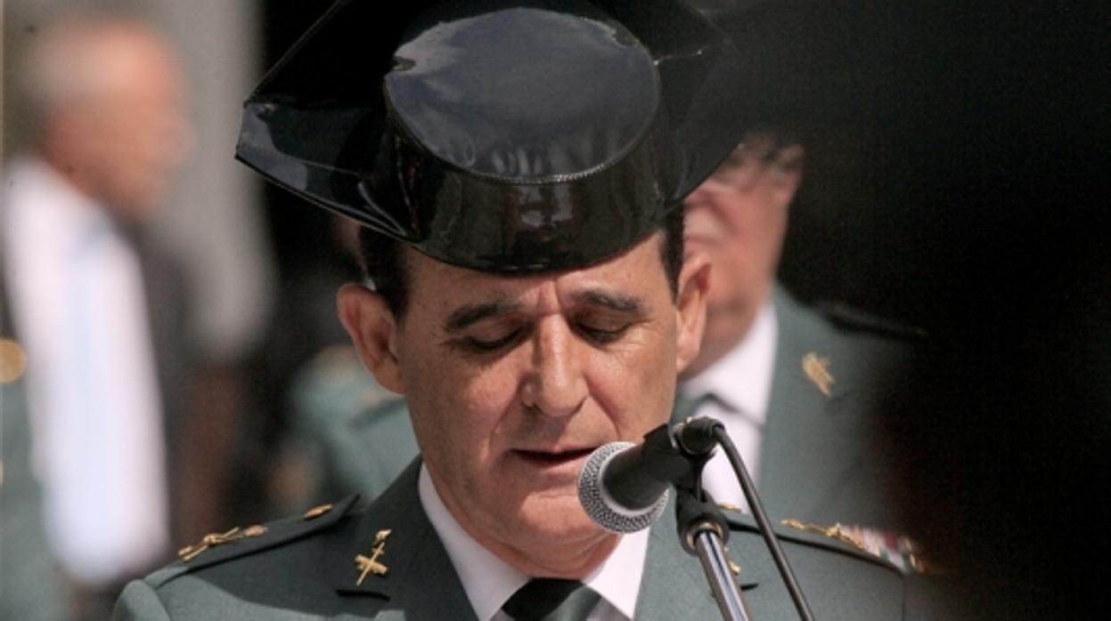 El general José Luis Arranz, jefe del Estado Mayor de la Guardia Civil, en un acto reciente