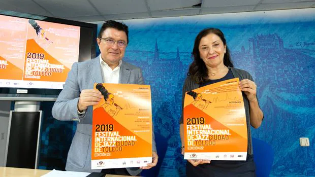 Pedro Iturralde y Tsidii Le Loka, en el XXII Festival de Jazz de Toledo