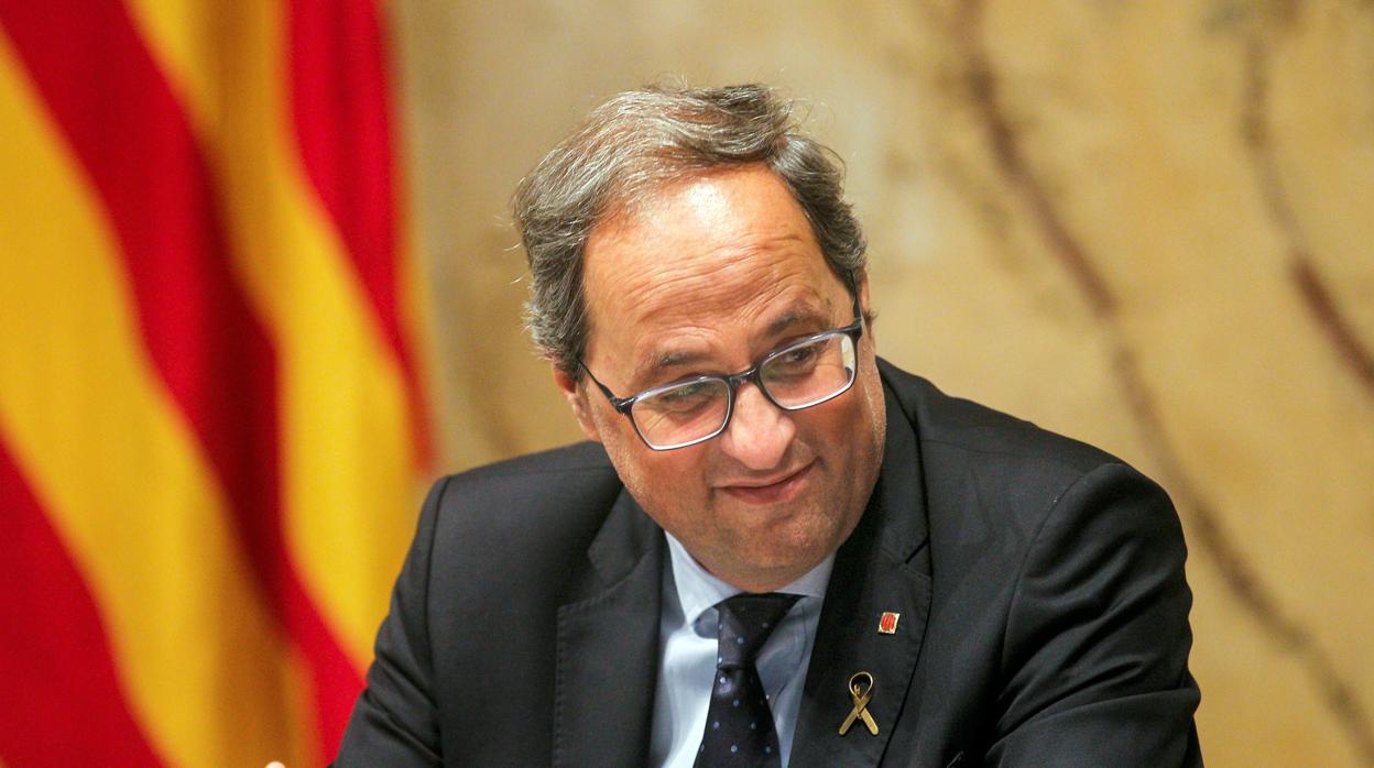 Quim Torra, presidente de la Generalitat