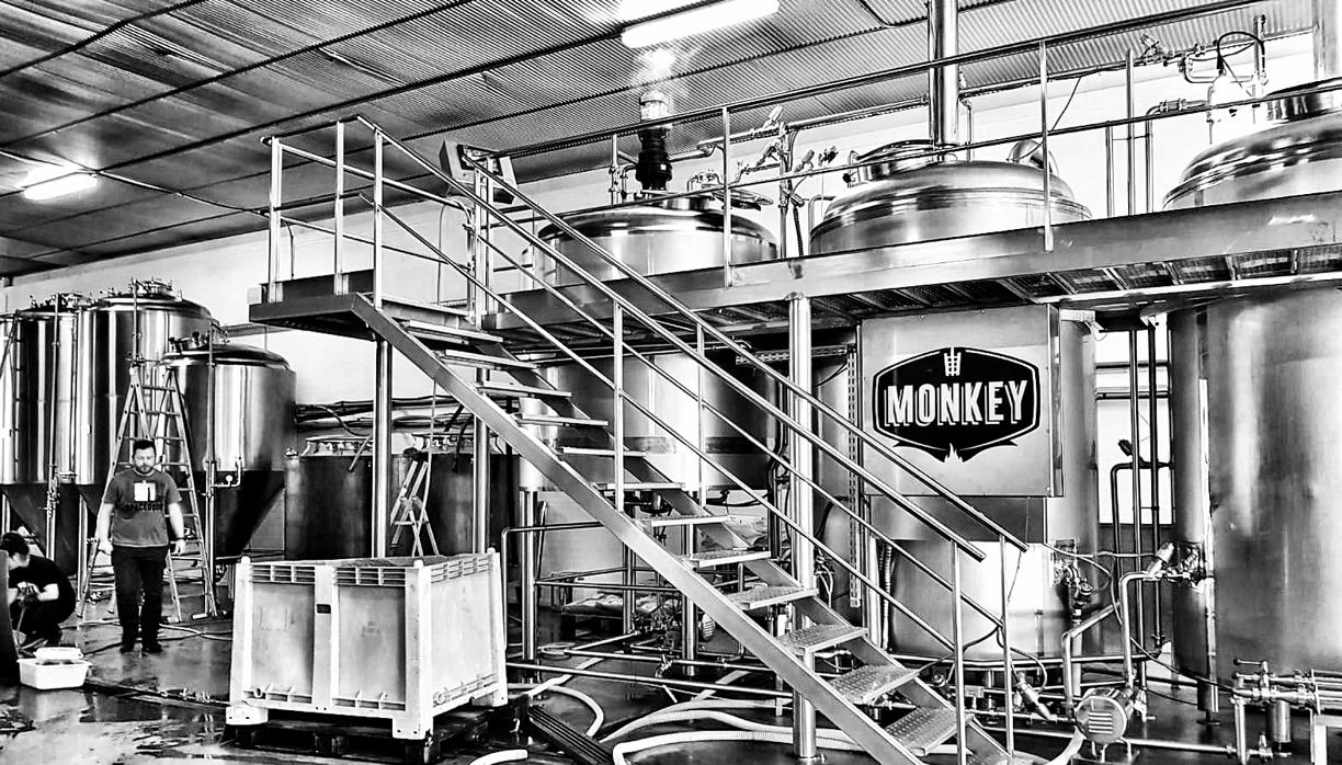 Fábrica de cervezas de Monkey Beer, en Gerindote (Toledo)