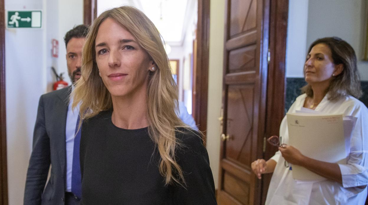 La portavoz del Grupo Popular en el Congreso, Cayetana Álvarez de Toledo