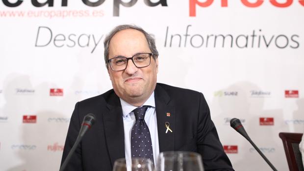 Torra lleva sus amenazas a Madrid entre nuevas discrepancias en el secesionismo