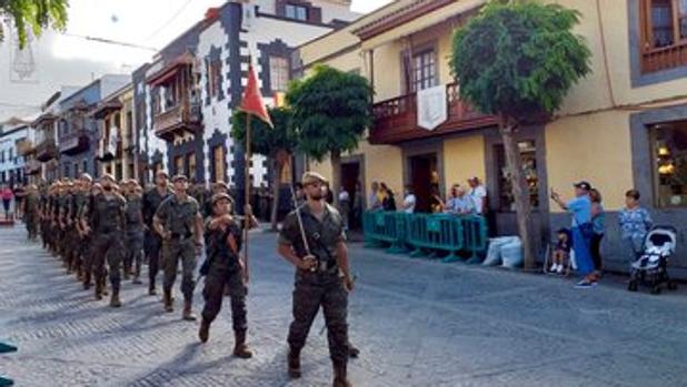 Virgen del Pino: 420 años con el Ejército en Canarias