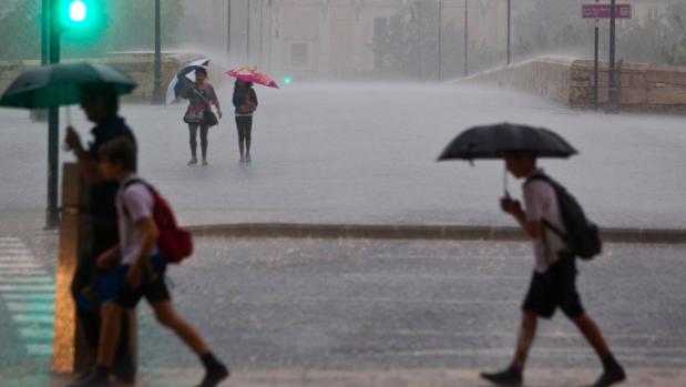 Alerta por gota fría: lluvias fuertes y vientos intensos el miércoles en la Comunidad Valenciana