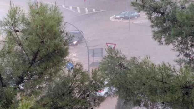 Una tormenta de agua y granizo deja más de 67 incidencias en Ciudad Real