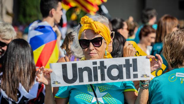 Diada de Cataluña 2019, en directo: la Guardia Urbana cifra la asistencia en 600.000 personas, un 40 % menos que en 2018