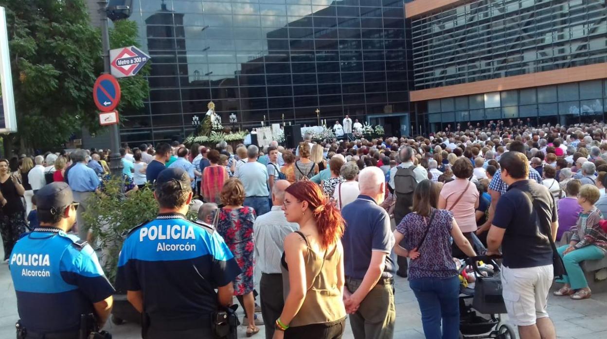 Policía Municipal de Alcorcón en las fiestas del municipio