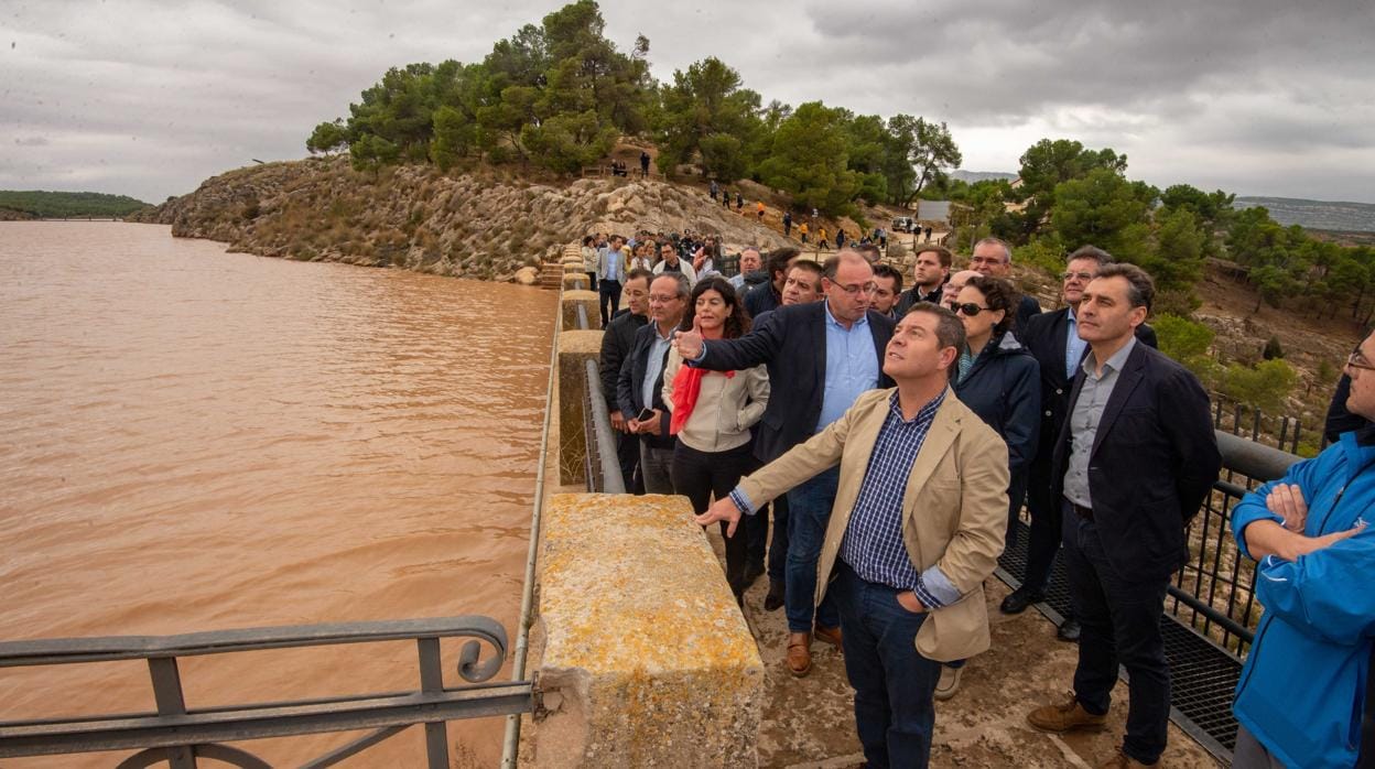 Page visitó este sábado Caudete, en Albacete, afectado por el temporal