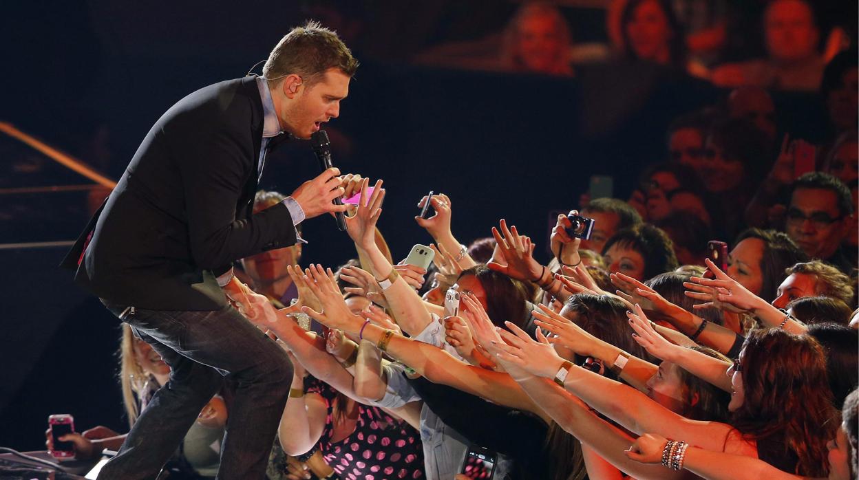 El «crooner» canadiense Michael Bublé