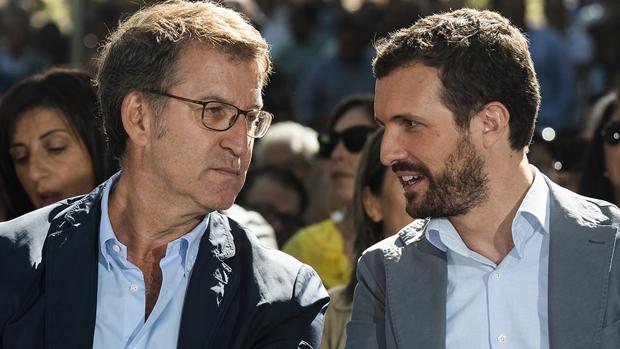 Casado responde a Feijóo: «El PP ha estado a la altura. Sánchez jamás ha querido nuestro apoyo»