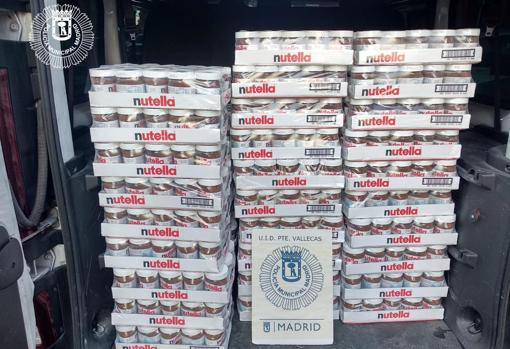 El «goloso» botín de unos ladrones: roban varios botes de Nutella