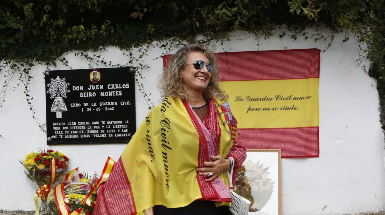 La viuda de un guardia civil asesinado por ETA niega el saludo a María Chivite: «No es bienvenida»