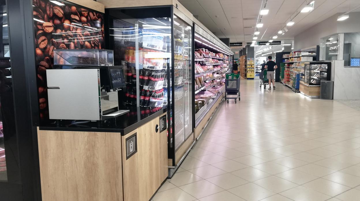 Imagen de archivo de un supermercado de Mercado en Valencia