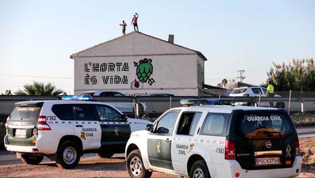 Las protestas contra la ampliación de la V-21 en Alboraya se saldan con cuatro detenidos